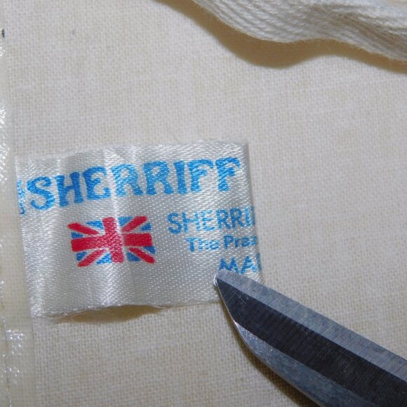 VTG Sherriff Textiles UK Noahs Ark Carla Steen PVC Cotton Butchers BBQ Apron - Picture 3 of 10